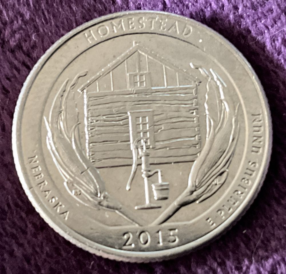 Washington Quarter 2015 D Homestead  coin collectible - Main Image 2
