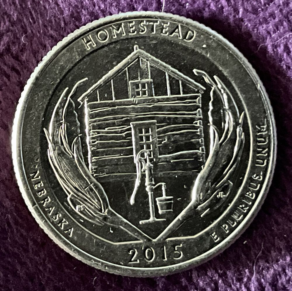 Washington Quarter 2015 D Homestead  coin collectible - Main Image 4