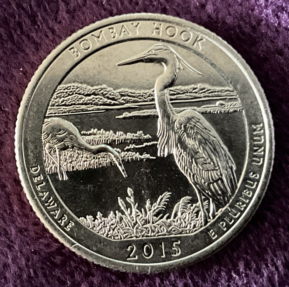 Washington Quarter 2015 D Bombay Hook  coin collectible - Main Image 4