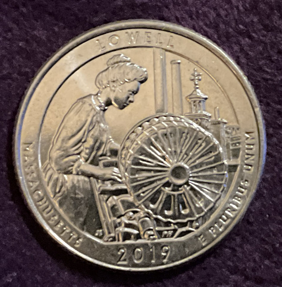 Washington Quarter 2019 D Lowell  coin collectible - Main Image 4