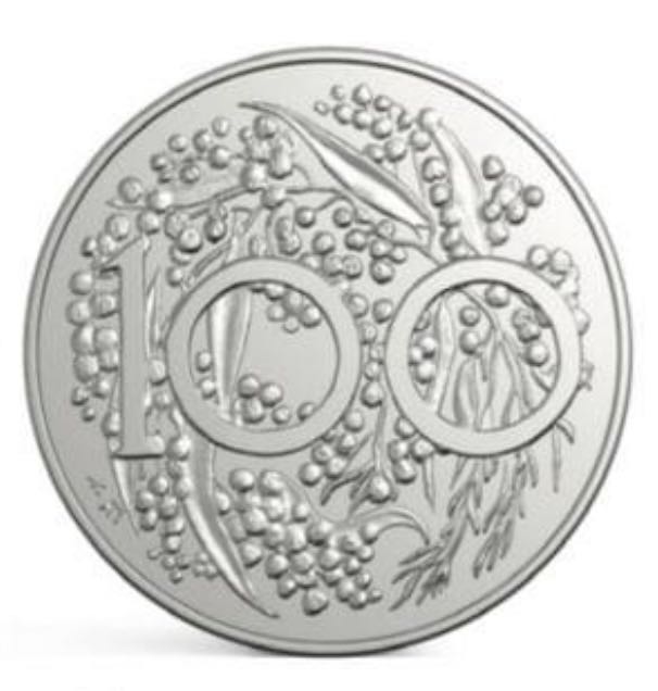 2024 Swan Pattern - PROOF  coin collectible - Main Image 2