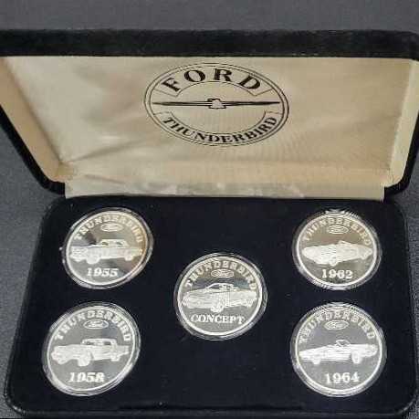 Ford Thunderbird Silver Coins  coin collectible - Main Image 2
