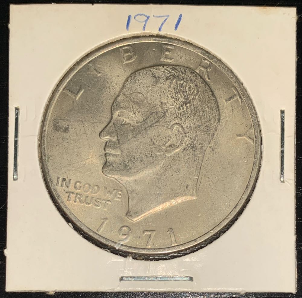 1 Dollar ”Eisenhower Dollar”  coin collectible - Main Image 2