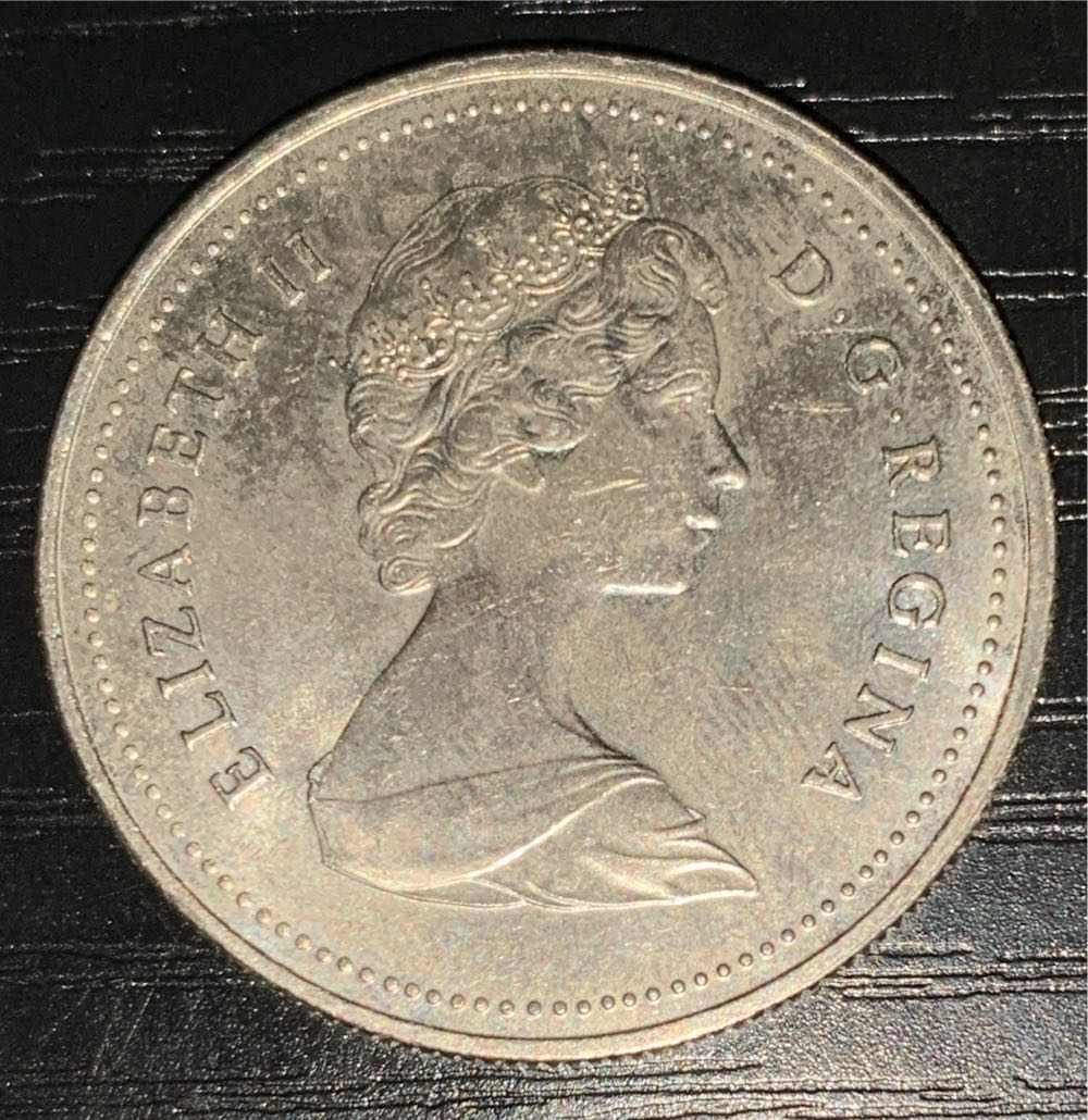 1 Dollar - Elizabeth II (2nd portrait; small portrait)  coin collectible - Main Image 2