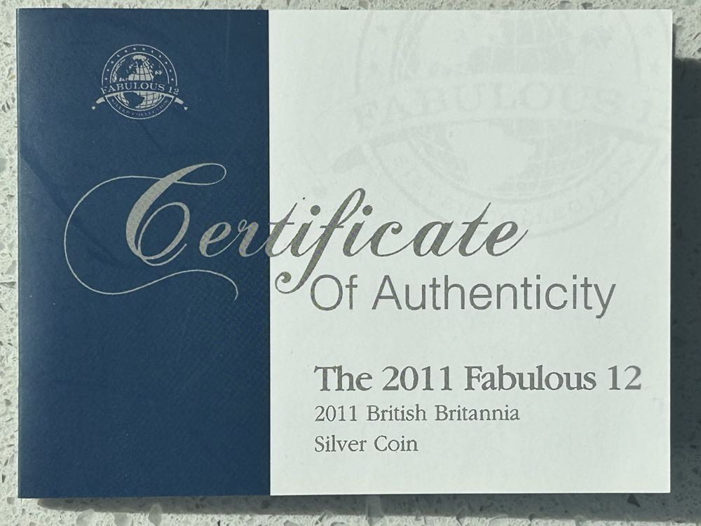 2011 Britannia - Fabulous 12  coin collectible - Main Image 3