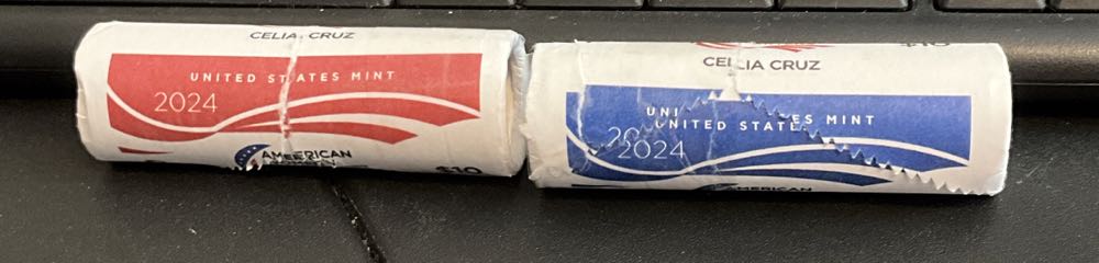 Awq Celia Cruz 2-roll Set 2024  coin collectible - Main Image 2