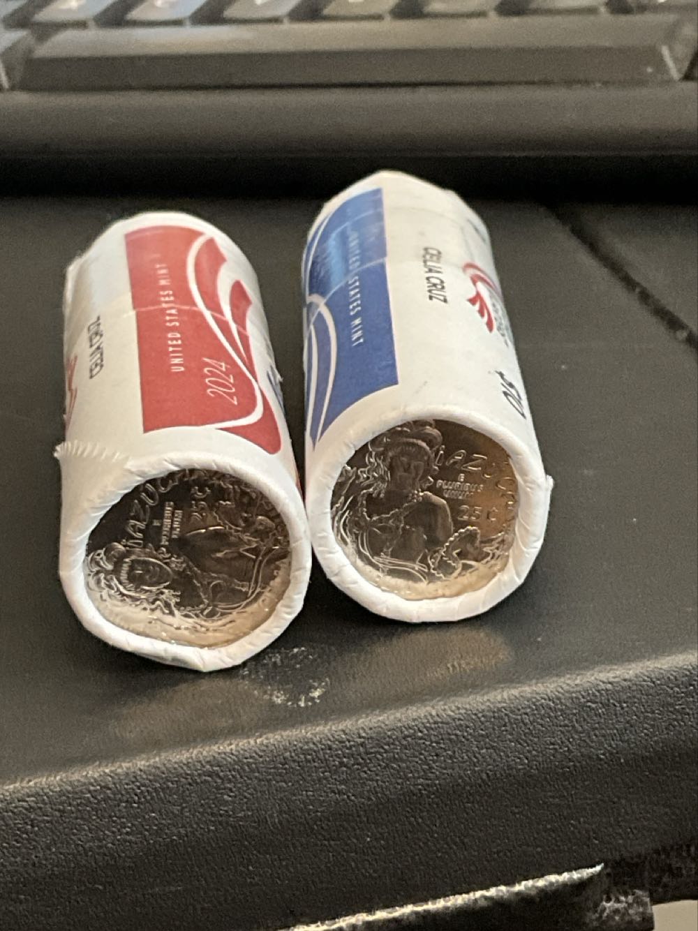 Awq Celia Cruz 2-roll Set 2024  coin collectible - Main Image 3