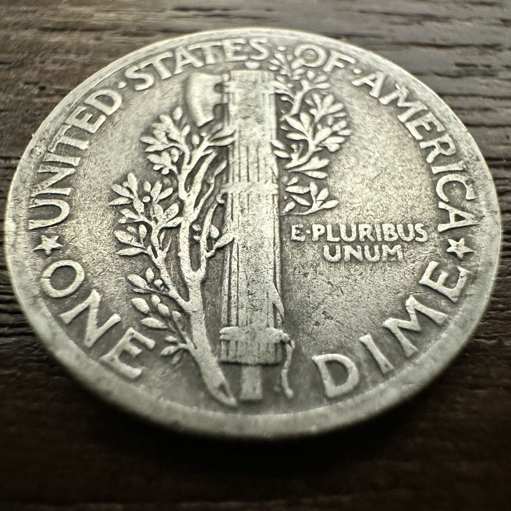 Mercury Dime - 1916-1945  coin collectible - Main Image 2