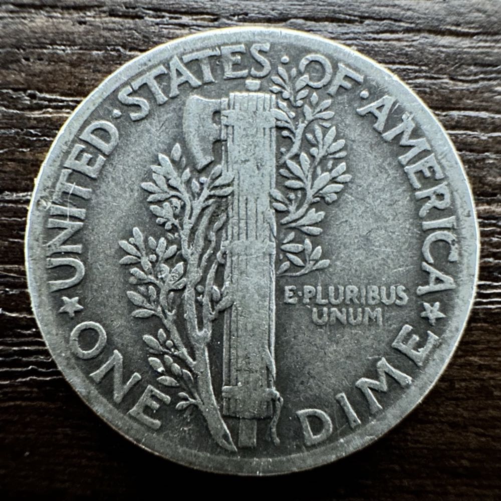 Mercury Dime - 1916-1945  coin collectible - Main Image 4