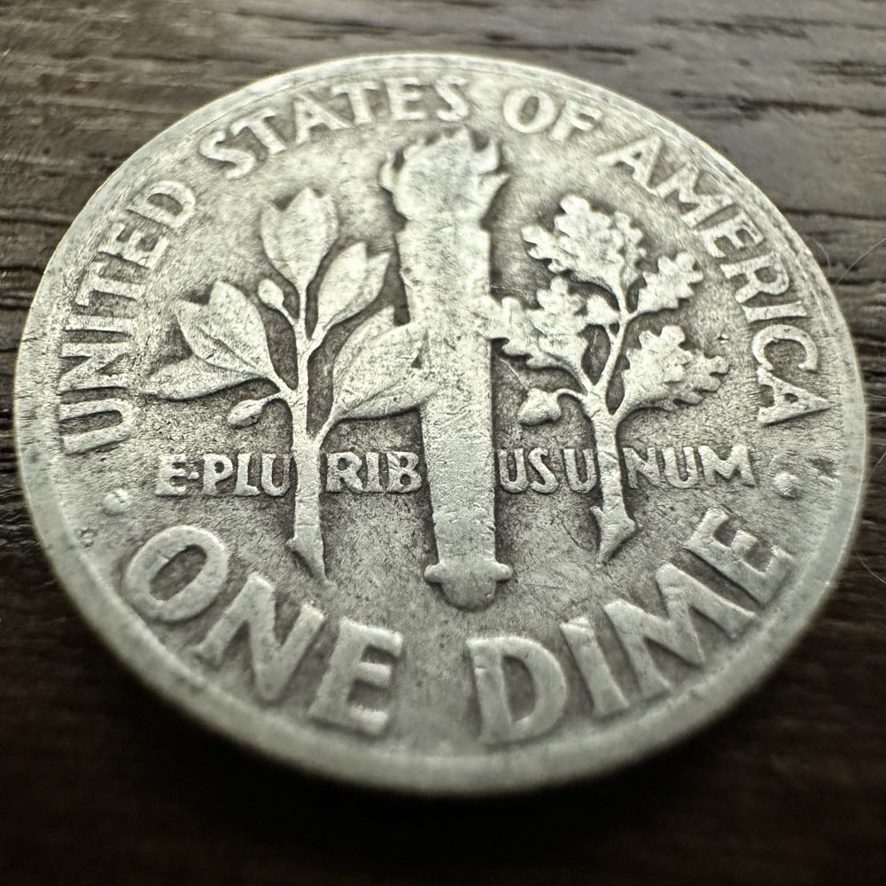 Roosevelt Dime - 1946-1964  coin collectible - Main Image 2