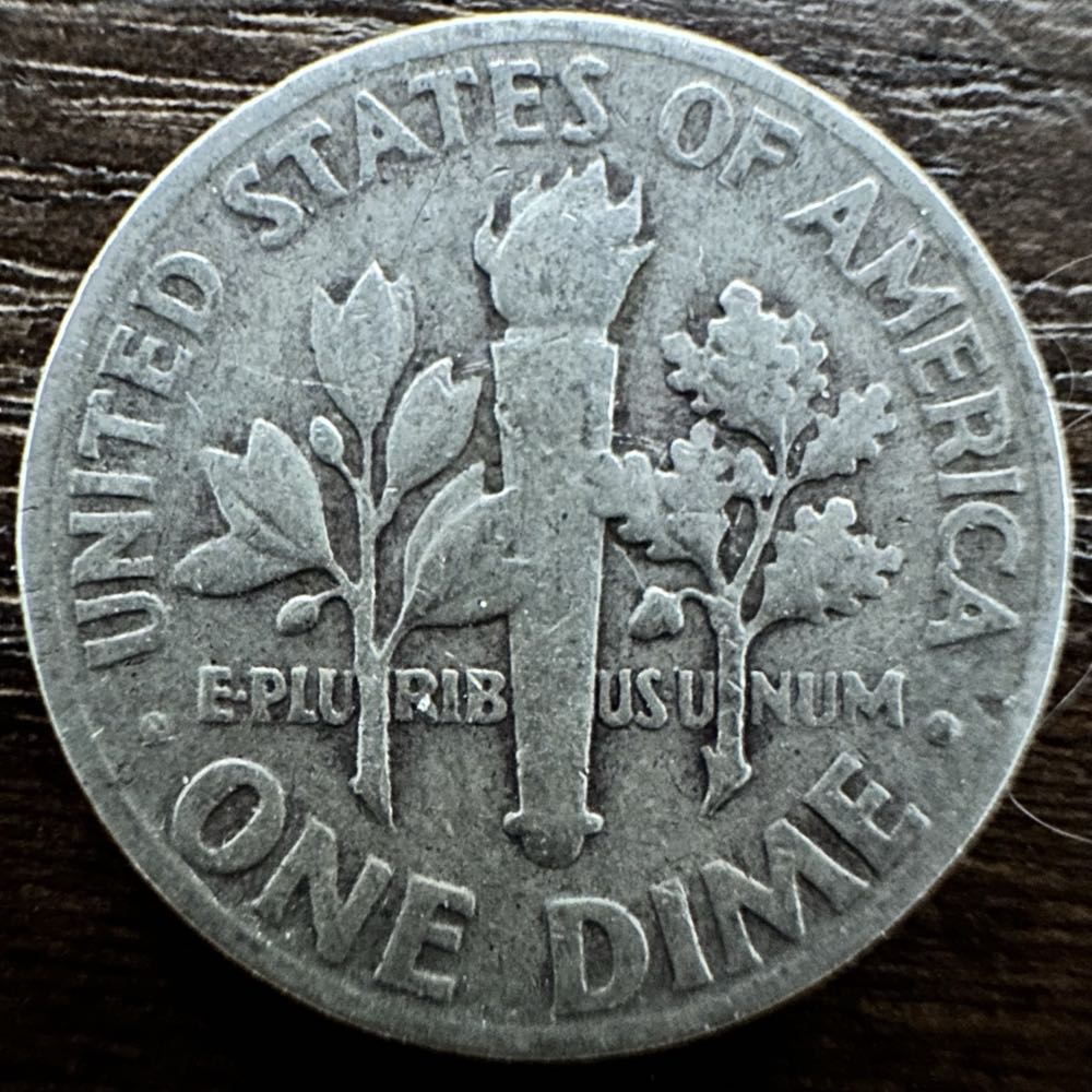 Roosevelt Dime - 1946-1964  coin collectible - Main Image 4