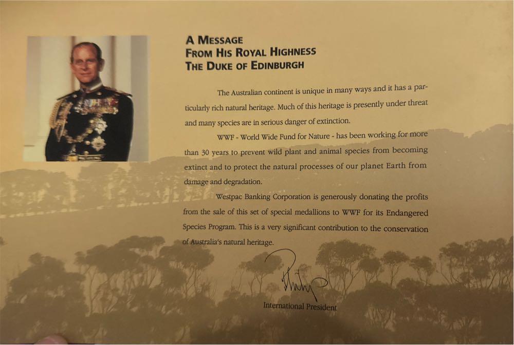 Australian Species Medallions Westpac  coin collectible - Main Image 3