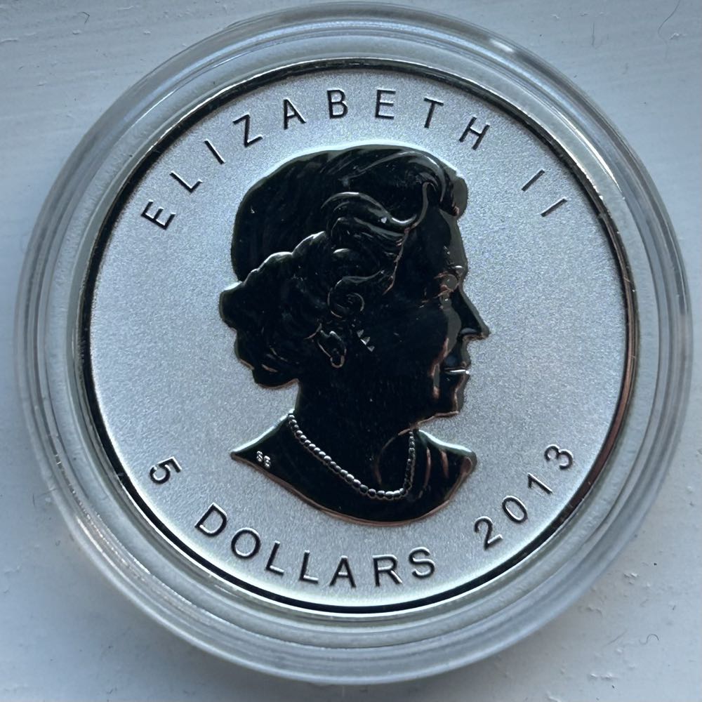 2013 Canadian Maple - Snake Privy  coin collectible - Main Image 2