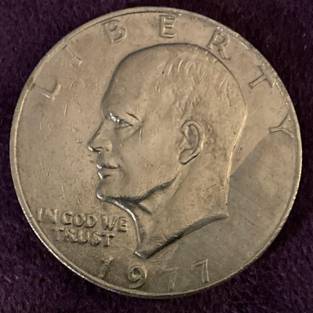 Eisenhower Dollar 1977  coin collectible - Main Image 3