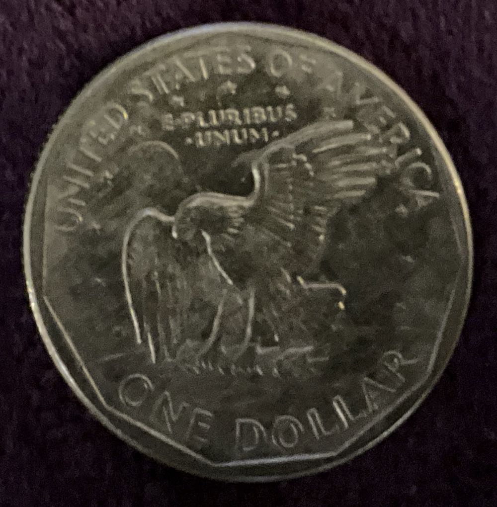 Susan B. Anthony 1980 D  coin collectible - Main Image 2