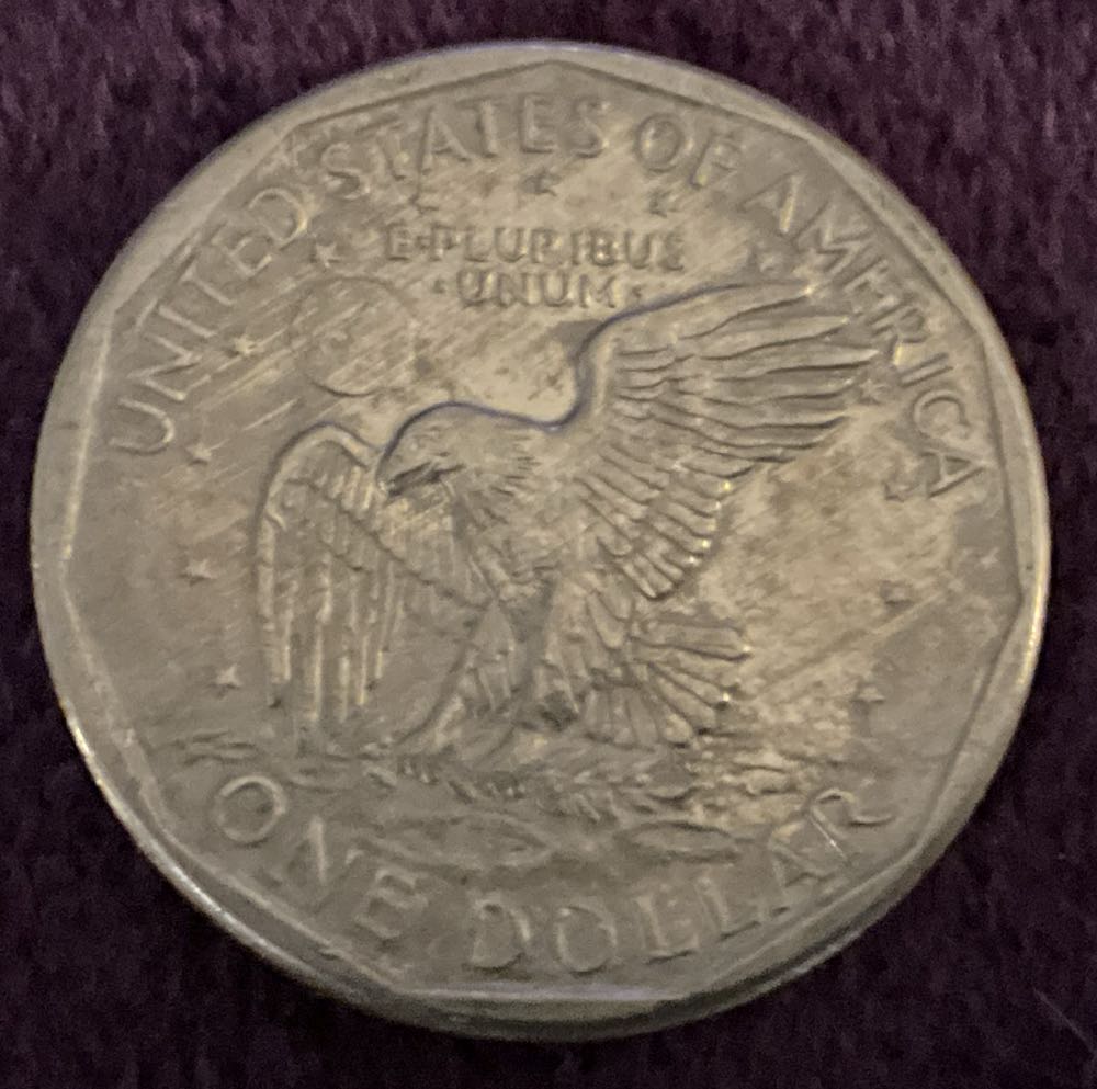 Susan B. Anthony 1980 D  coin collectible - Main Image 4