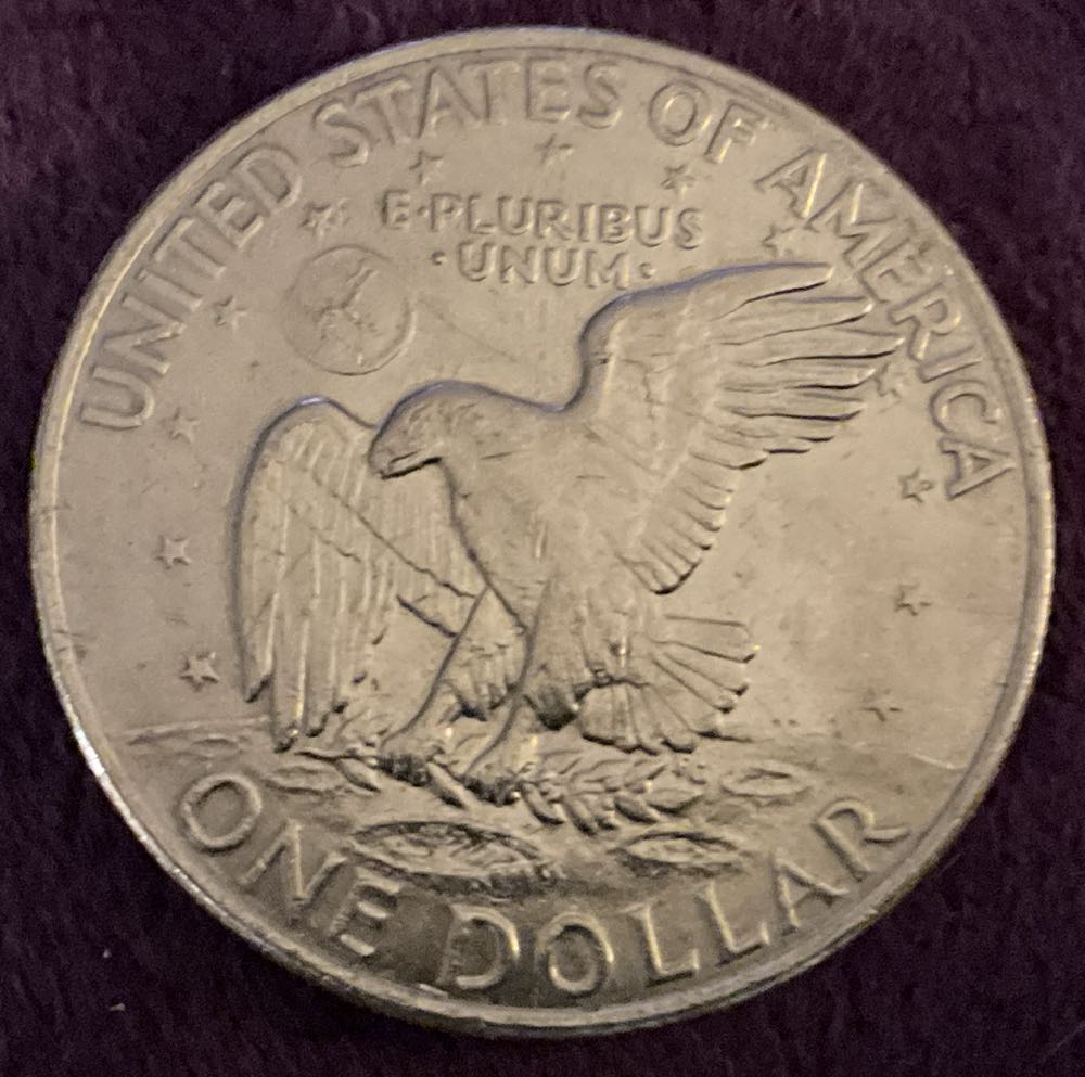 Eisenhower Dollar 1971 D  coin collectible - Main Image 2