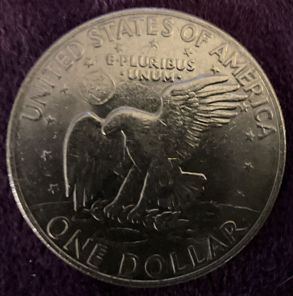 Eisenhower Dollar 1971 D  coin collectible - Main Image 4