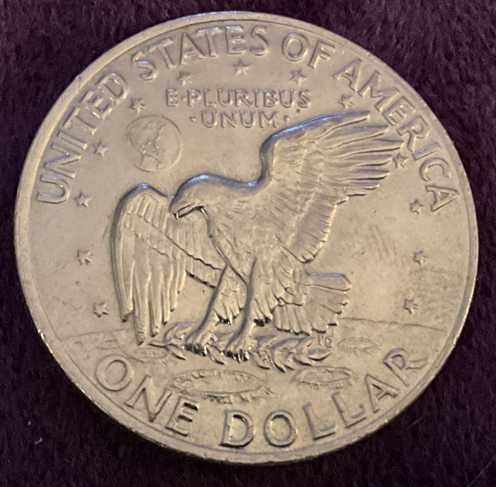 Eisenhower Dollar 1972  coin collectible - Main Image 2