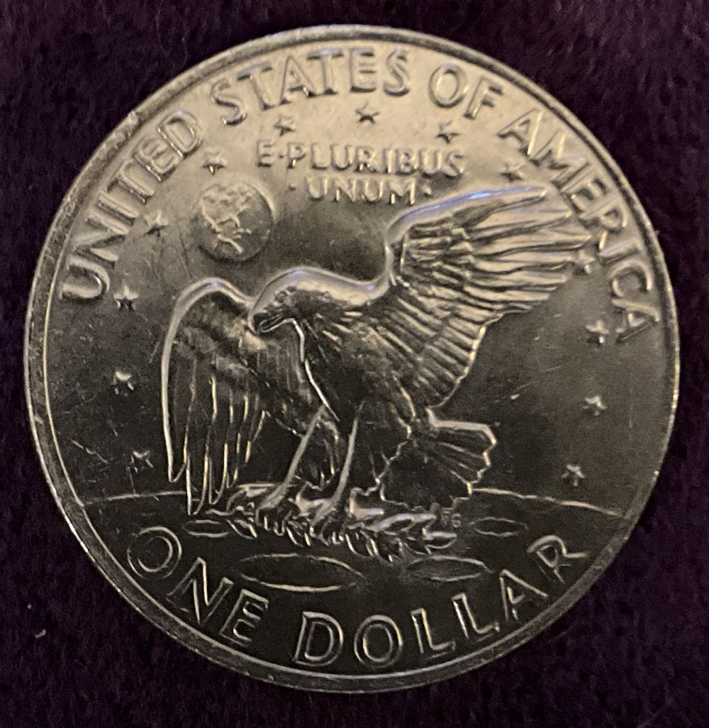 Eisenhower Dollar 1972  coin collectible - Main Image 4