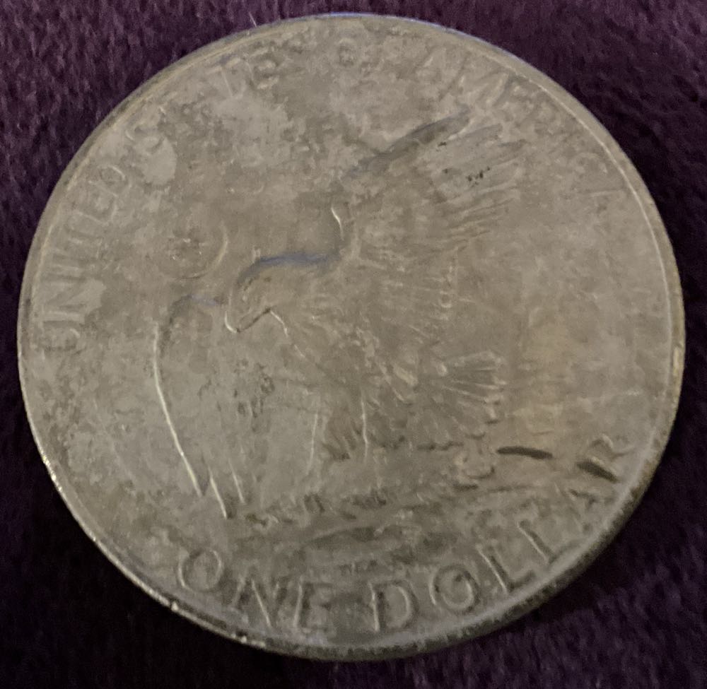 Eisenhower Dollar 1972  coin collectible - Main Image 2