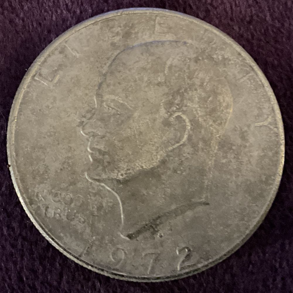 Eisenhower Dollar 1972  coin collectible - Main Image 3