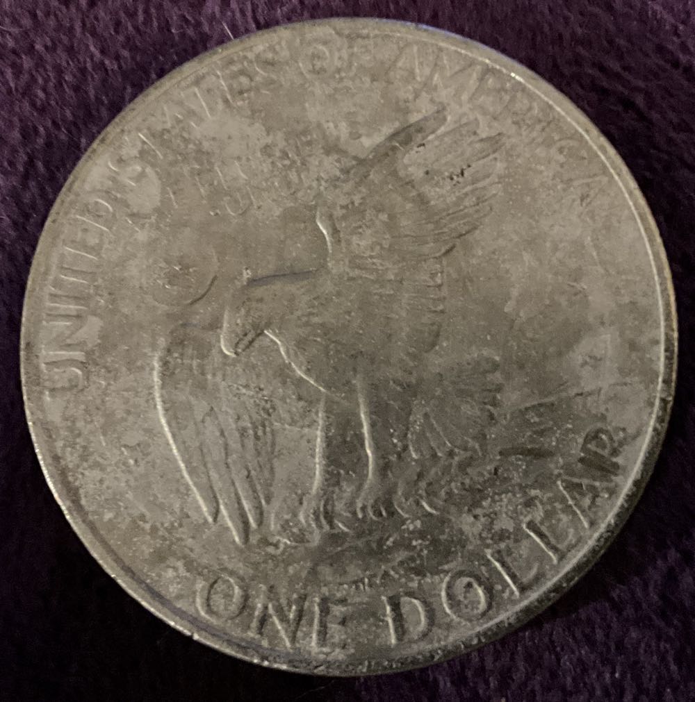 Eisenhower Dollar 1972  coin collectible - Main Image 4