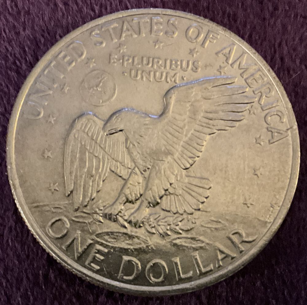 Eisenhower Dollar 1971 D  coin collectible - Main Image 2
