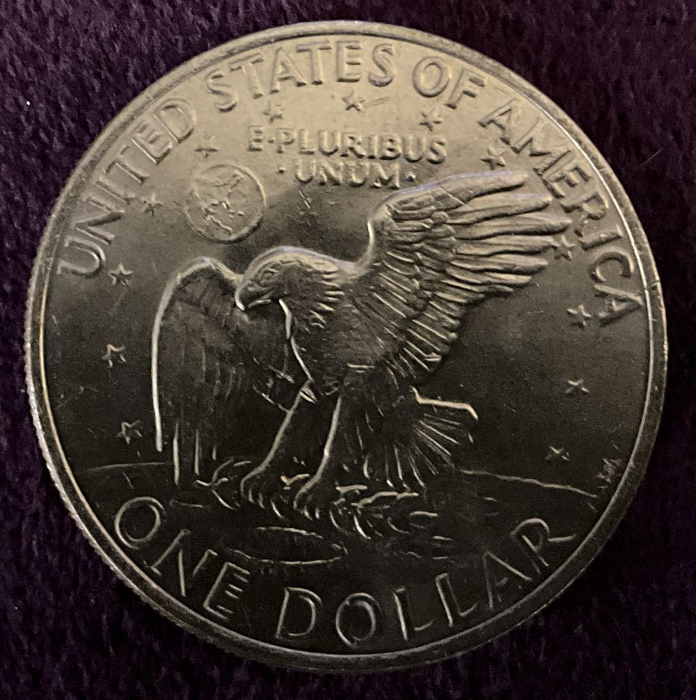 Eisenhower Dollar 1971 D  coin collectible - Main Image 4