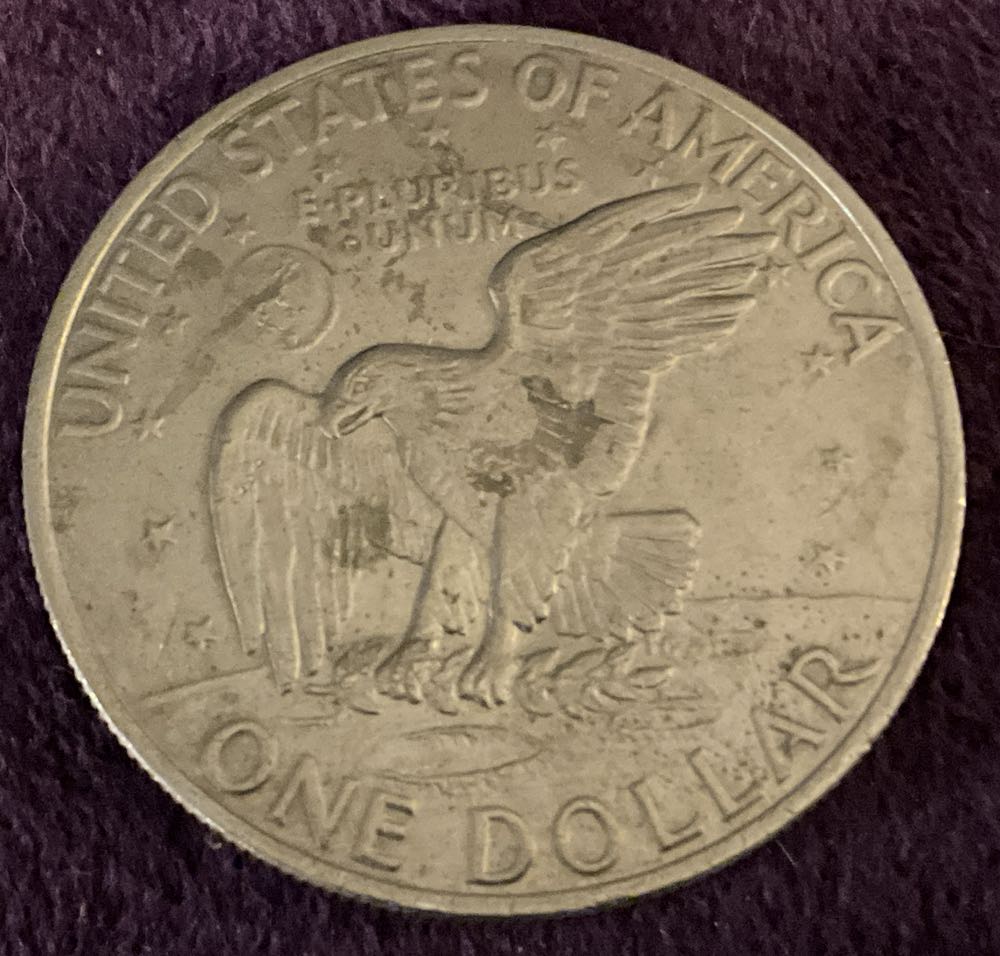 Eisenhower Dollar 1972  coin collectible - Main Image 2