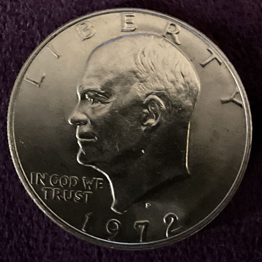 Eisenhower Dollar 1972  coin collectible - Main Image 3
