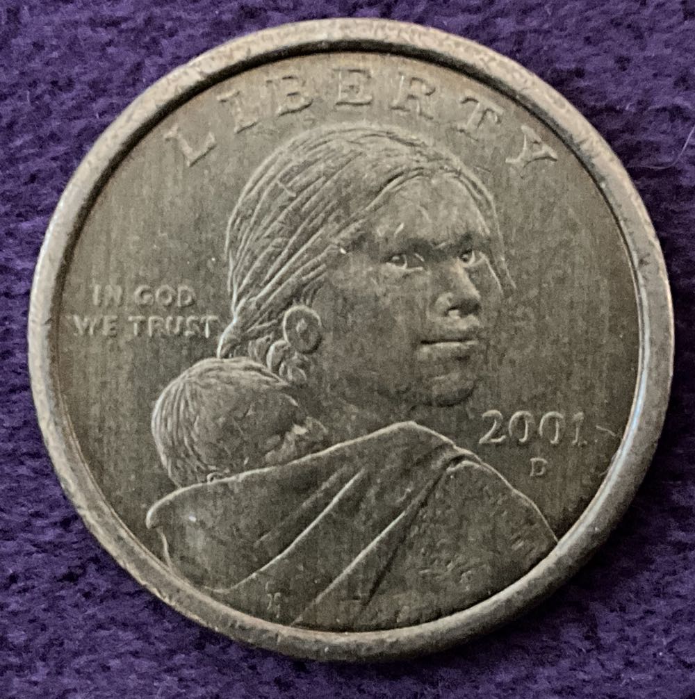 Sacagawea Dollar 2001 D  coin collectible - Main Image 3