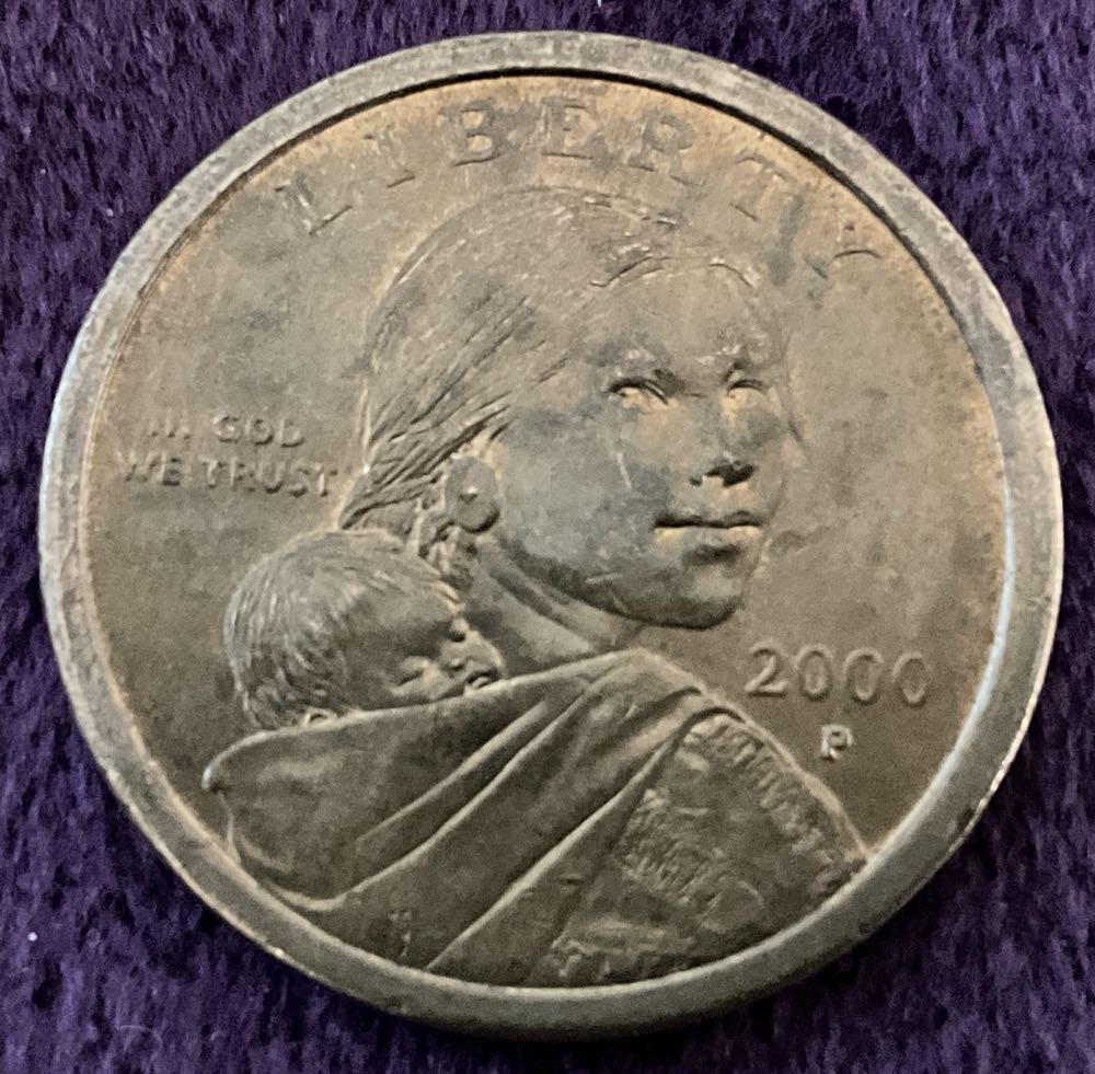 Sacagawea Dollar 2000 P  coin collectible - Main Image 3