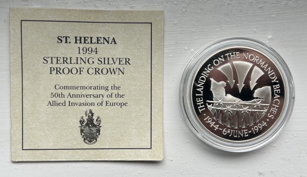 1994 - Allied Invasion of Europe  coin collectible - Main Image 3