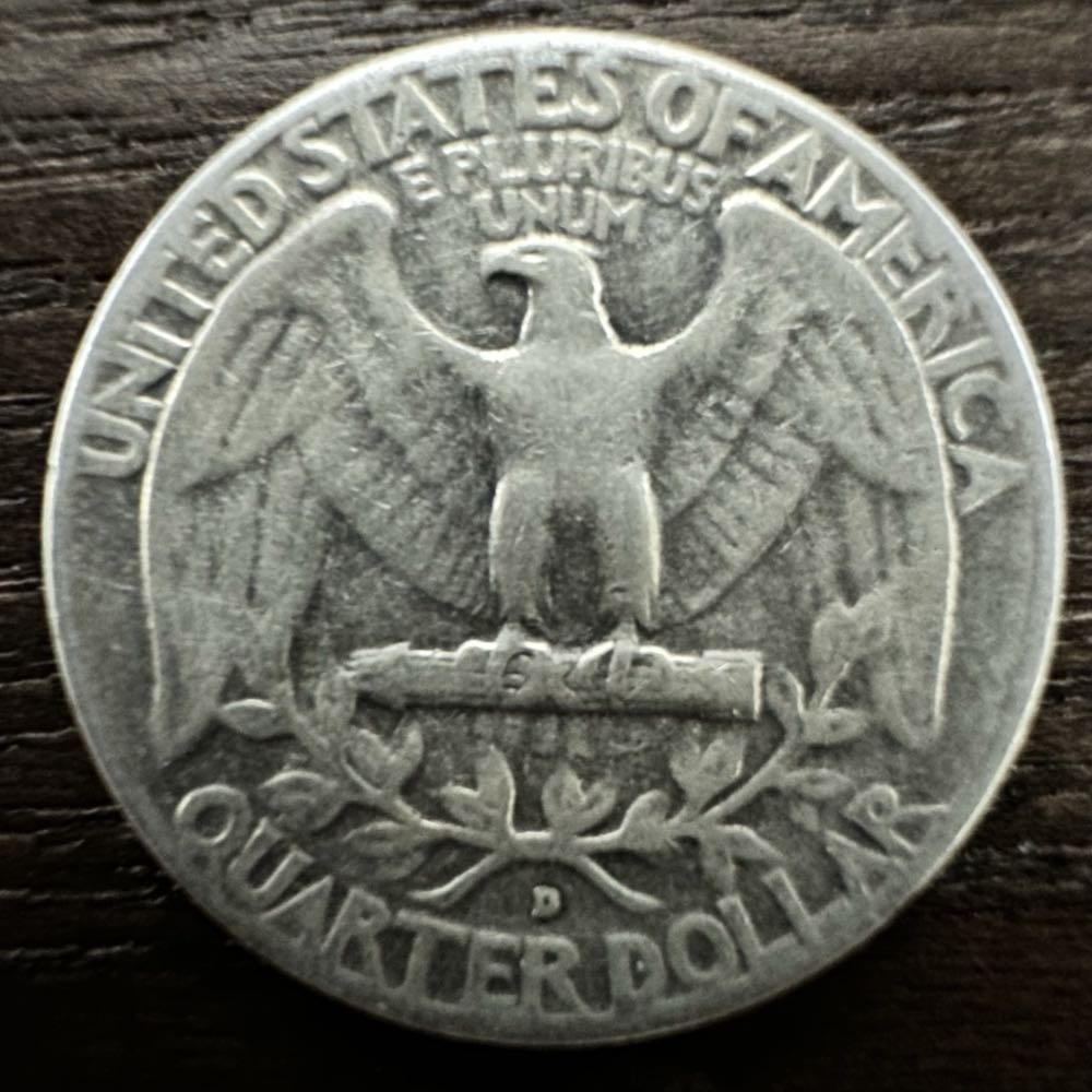 Washington Quarter Dollar - 1932-1964  coin collectible - Main Image 4