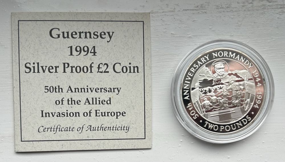 1994 - Allied Invasion of Europe  coin collectible - Main Image 3