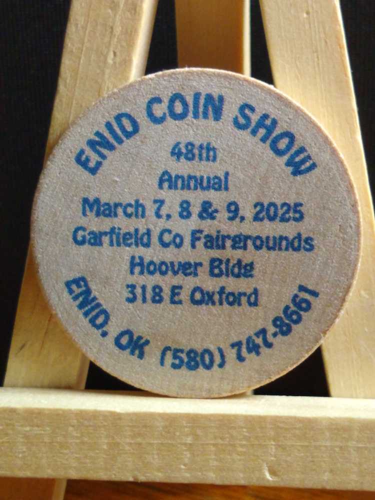 Wooden Nickel 2025  coin collectible - Main Image 2