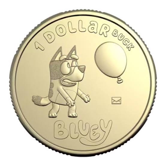 $1 Bluey Dollar Bucks Ten-Coin Collection  coin collectible [Barcode 9349304015206] - Main Image 2