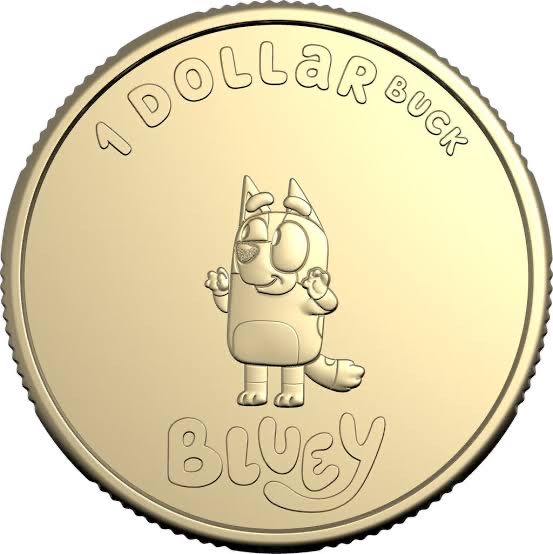 $1 Bluey Dollar Bucks Ten-Coin Collection  coin collectible [Barcode 9349304015206] - Main Image 3