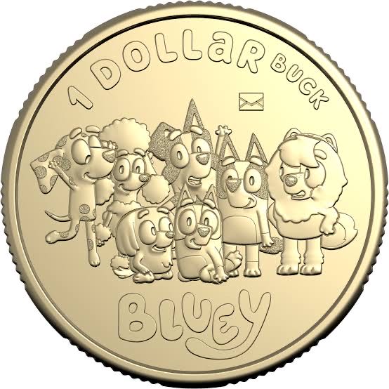 $1 Bluey Dollar Bucks Ten-Coin Collection  coin collectible [Barcode 9349304015206] - Main Image 4