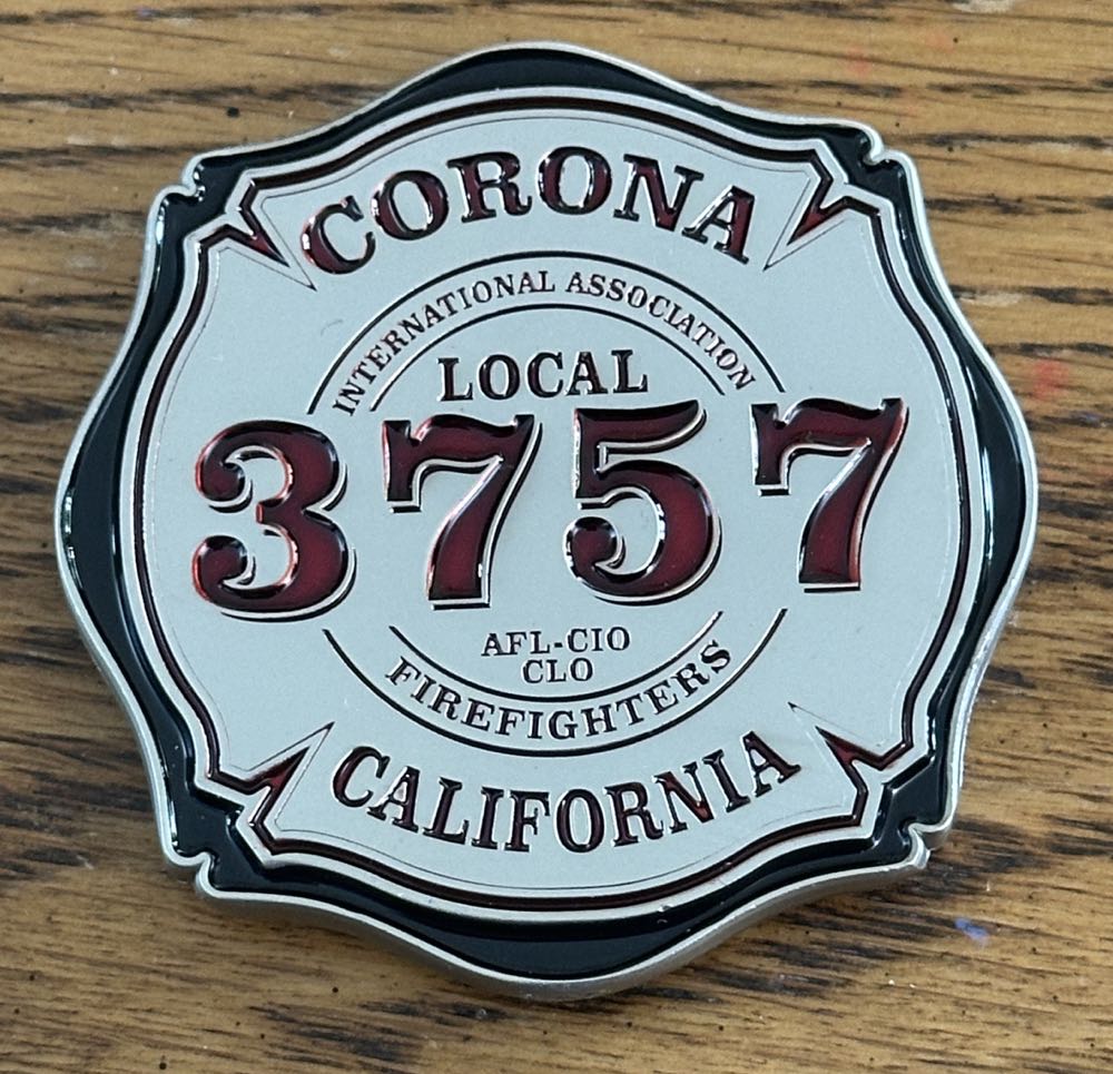 Corona, CA Station 6  coin collectible - Main Image 2