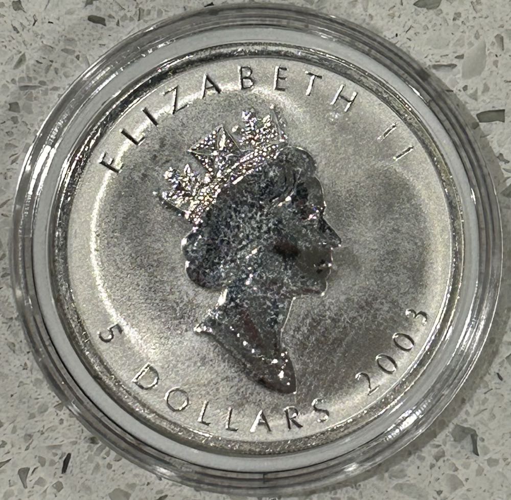 2003 Canadian Maple - Good Fortune  coin collectible - Main Image 2