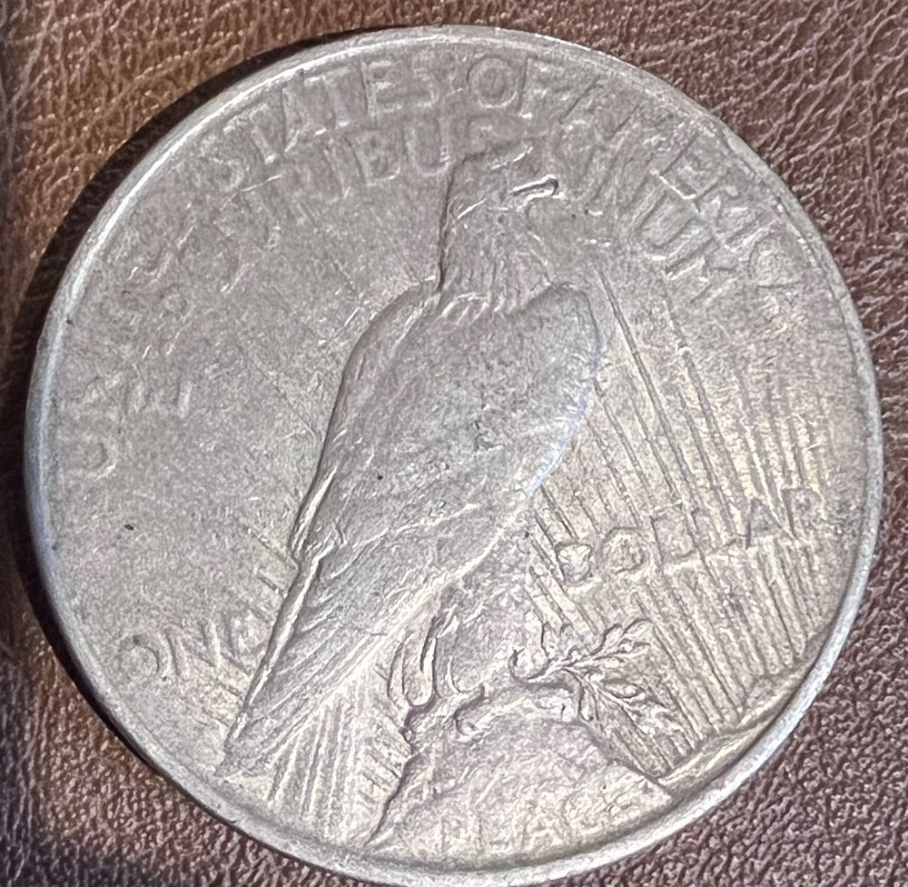 1922 (NM) - Peace Silver Dollar  coin collectible - Main Image 2