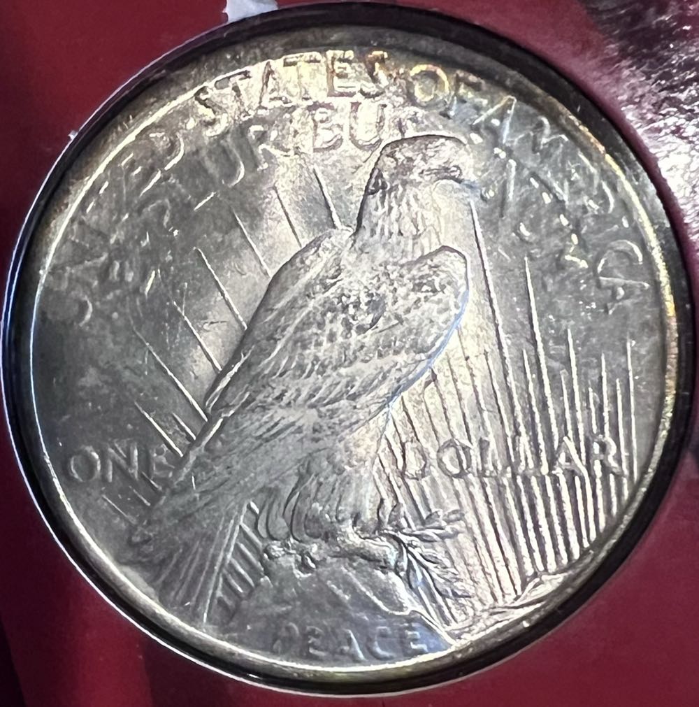 1923 (NM) Peace Dollar Booklet  coin collectible - Main Image 2