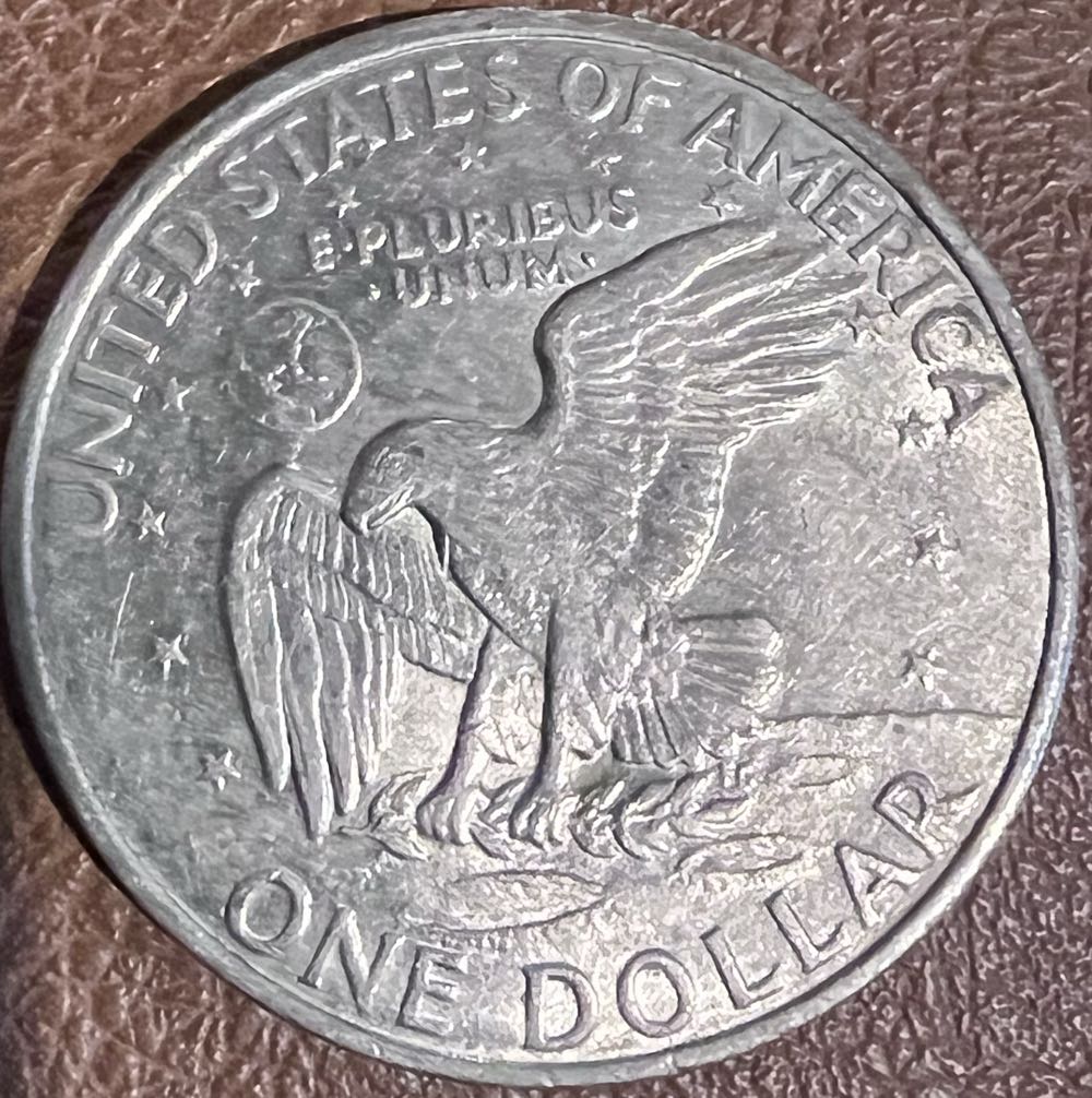 1971 D - Eisenhower Dollar  coin collectible - Main Image 2