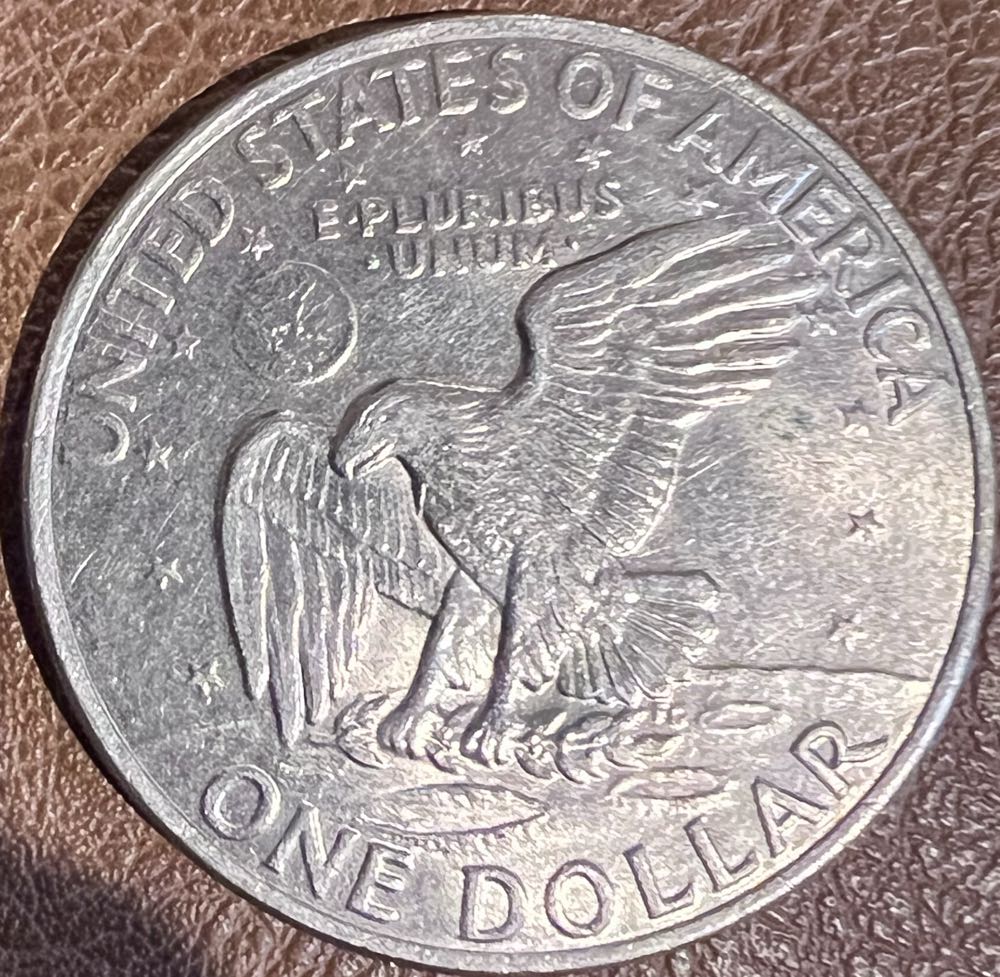 1971 D - Eisenhower Dollar  coin collectible - Main Image 2