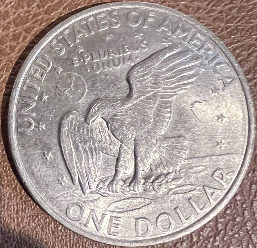 1971 D - Eisenhower Dollar  coin collectible - Main Image 2