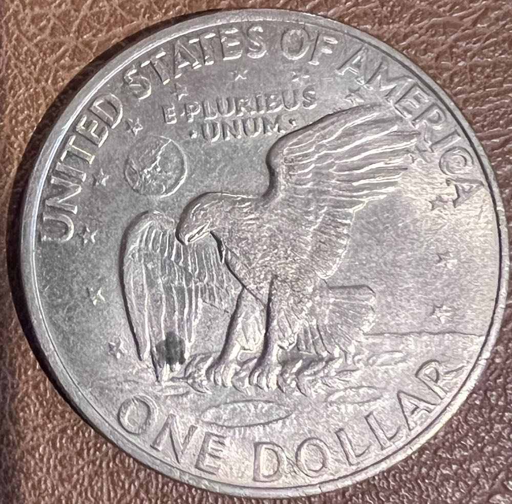 1971 (NM) - Eisenhower Dollar  coin collectible - Main Image 2