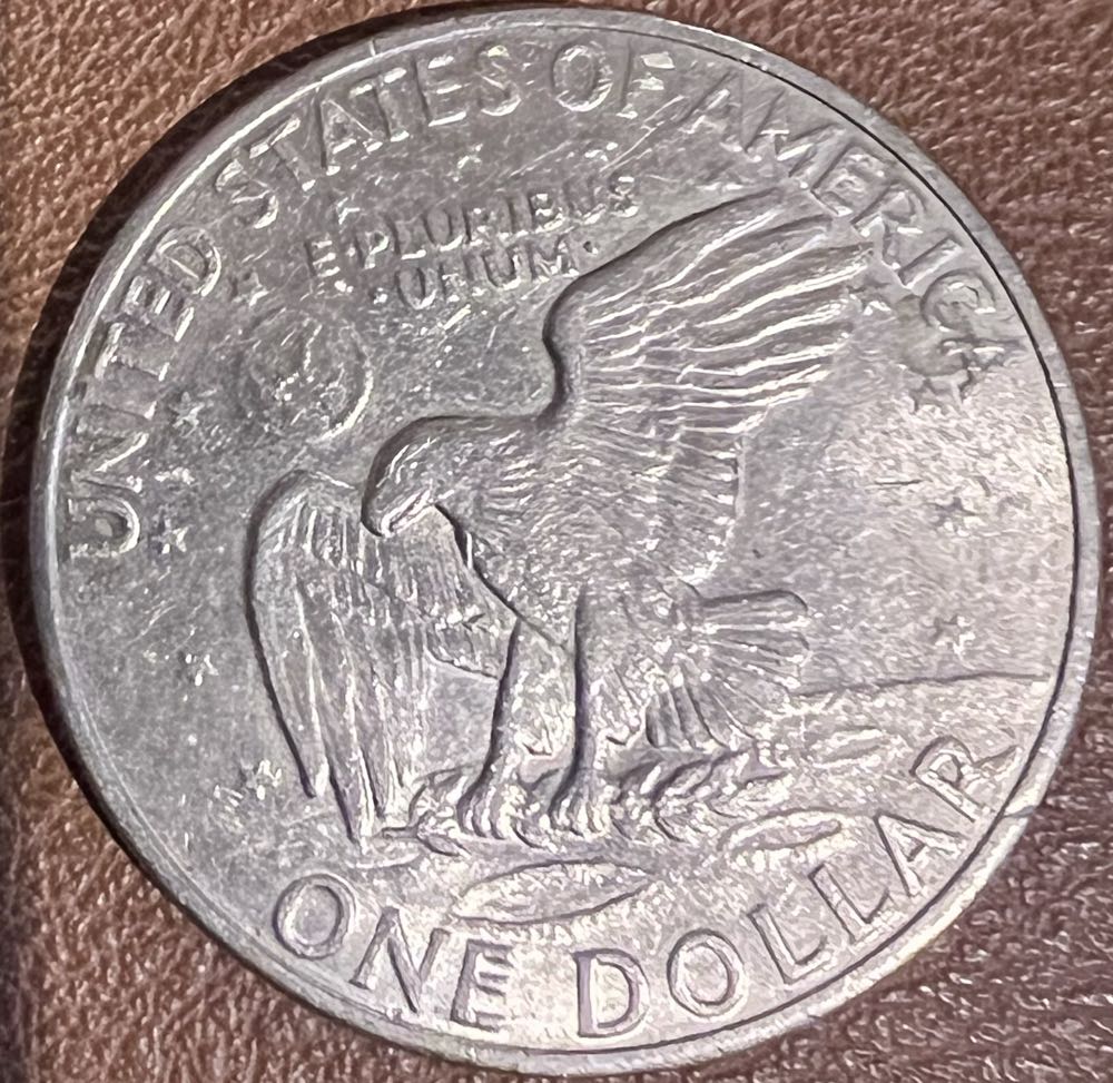 1971 (NM) - Eisenhower Dollar  coin collectible - Main Image 2