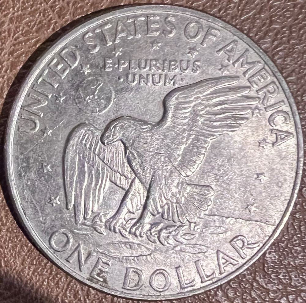 1972 D - Eisenhower Dollar  coin collectible - Main Image 2